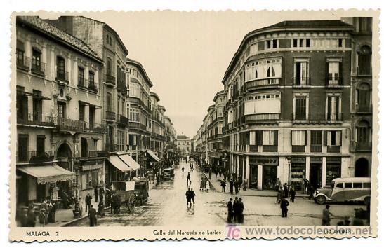Postales: MALAGA, CALLE DEL MARQUES DE LARIOS,       P23008