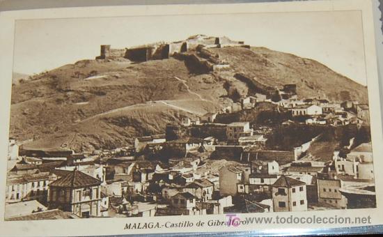 Postkarten: POSTAL DE MALAGA. CASTILLO DE GIBRALFARO