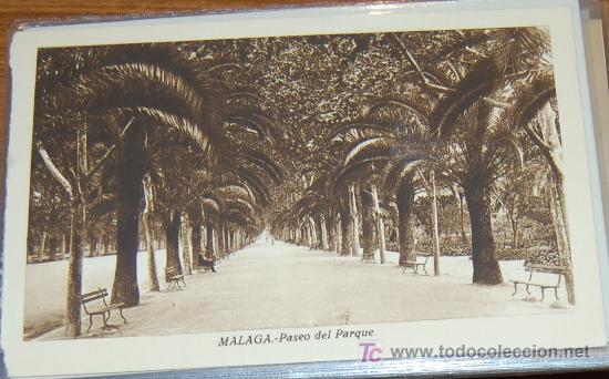 Postkarten: POSTAL DE MALAGA. PASEO DEL PARQUE