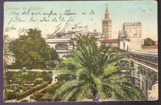 Postkarten: TARJETA POSTAL DE SEVILLA- JARDINES DEL ALCAZAR.