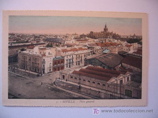 Postales: SEVILLA - VISTA GENERAL - SIN CIRCULAR - Foto 1