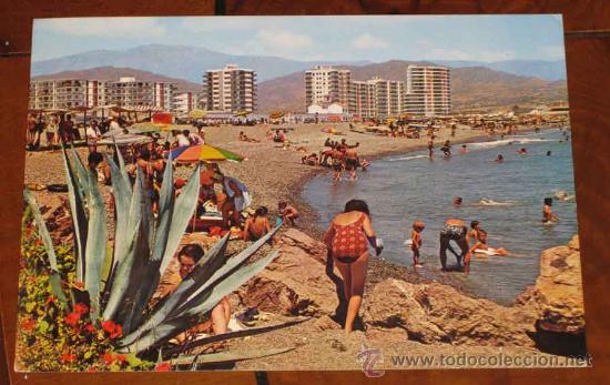 Postales: ANTIGUA FOTO POSTAL DE TORRE DEL MAR (MALAGA) . GARRABELLA - CIRCULADA