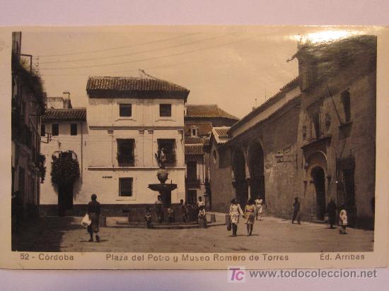 Postales: CORDOBA - PLAZA DEL POTRO Y MUSEO ROMERO TORRES - 52