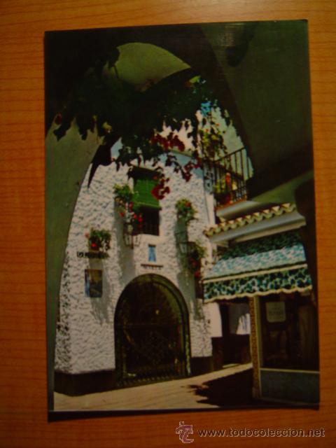 Postales: TARJETA POSTAL MARBELLA RINCON TIPICO SIN CIRCULAR - Foto 1