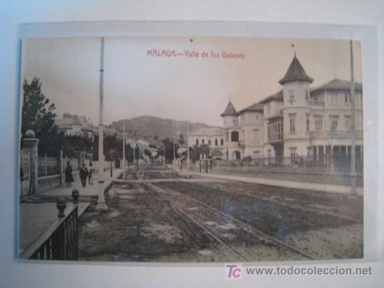 Postales: POSTAL ANTIGUA MALAGA: VALLE DE LOS GALANES