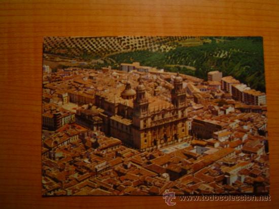 Postales: POSTAL JAEN VISTA PARCIAL CATEDRAL SIN CIRCULAR