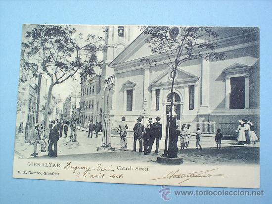 Postales: gibraltar 1906--circulada - Foto 1