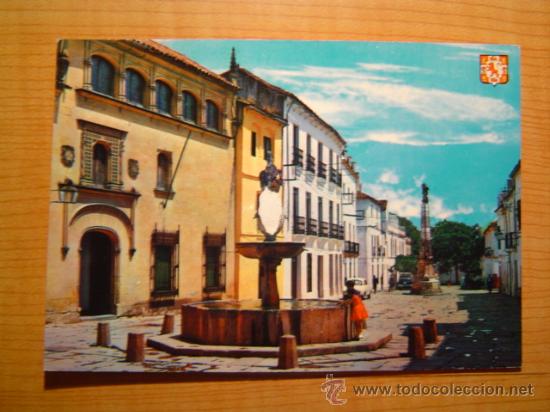 Postales: POSTAL CORDOBA PLAZA DEL POTRO SIN CIRCULAR