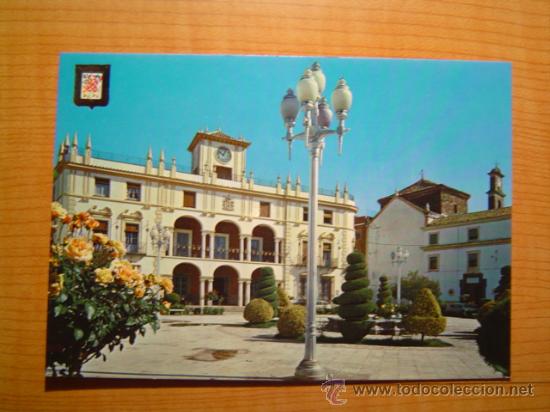 Postales: POSTAL PRIEGO DE CORDOBA (CORDOBA)  PLAZA CALVO SOTELO Y AYUNTAMIENTO SIN CIRCULAR