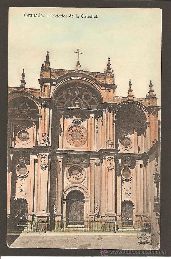 Postales: GRANADA. EXTERIOR DE LA CATEDRAL - Foto 1