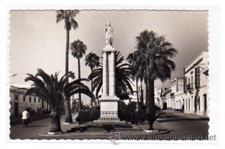 Postales: Puerto de Santa Mar&iacute;a. Cadiz.  n&ordm; 3. Monumento al corazon de Jes&uacute;s. Garcia Garrabella. Escirta.63