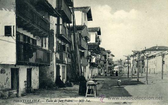 Postales: FUENTEBRAVIA. CALLE DE SAN PEDRO  P/PV-468