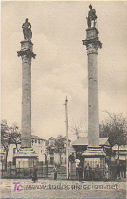 Postales: SEVILLA. COLUMNAS DE H&Eacute;RCULES. - Foto 1