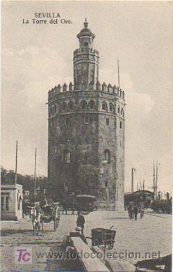 Postales: SEVILLA. LA TORRE DEL ORO. - Foto 1