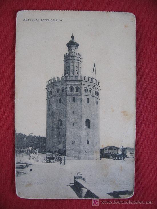Postales: SEVILLA - TORRE DEL ORO - Foto 1