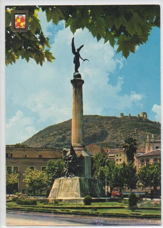 Postales: Tarjeta POSTAL DE  JAEN MONUMENTO A LAS BATALLAS