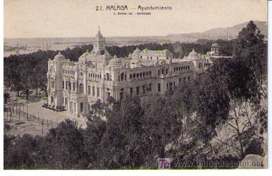 Postales: M&Aacute;LAGA. AYUNTAMIENTO - Foto 1