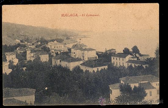 Cartoline: TARJETA POSTAL DE MALAGA. EL LIMONAR. EDITOR RAFAEL TOVAL.