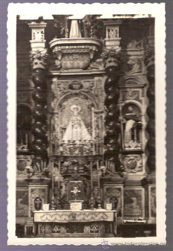 Postcards: TARJETA POSTAL DE CADIZ. N&ordm; 8. IGLESIA DE SANTO DOMINGO, ALTAR PATRONA DE CADIZ. ED. SUR.