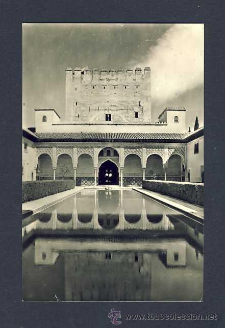 Postales: Postal de GRANADA: Alhambra, patio de los Arrayanes (Zerkowitz Serie 1 num.3) - Foto 1
