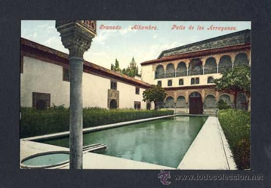 Postales: Postal de GRANADA: Alhambra, Patio de los Arrayanes (Purger & Co num.5833) - Foto 1