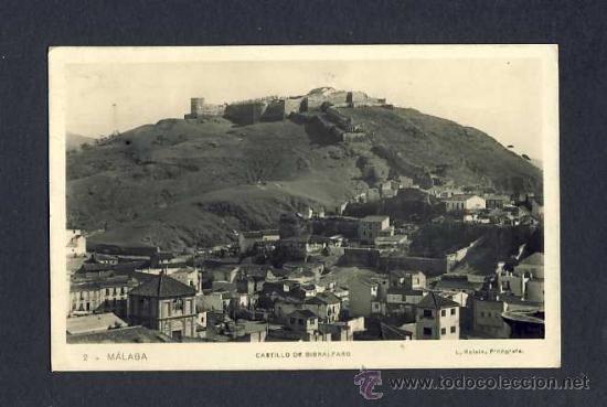 Postcards: Postal de MALAGA: Castillo de Gibralfaro (Ed.Arribas num.2)