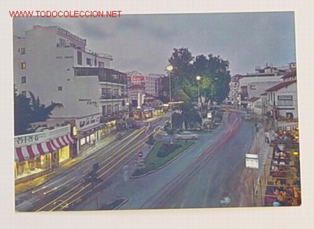 Postales: POSTAL 1542-COSTA DEL SOL-TORREMOLINOS.PLAZA COSTA DEL SOL.No circulada.