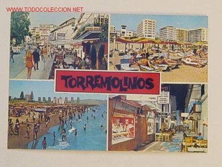 Postales: POSTAL 1591-COSTA DEL SOL-TORREMOLINOS.No circulada.