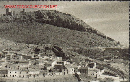 Cartes Postales: TARJETA POSTAL DE JAEN N&ordm;33.- VISTA DEL CASTILLO SANTA CATALINA
