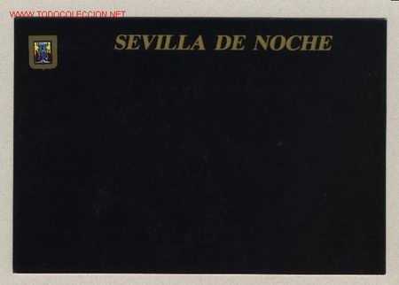Postales: A-1031- Sevilla de noche - Foto 1