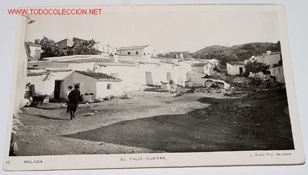 Postales: ANTIGUA POSTAL MALAGA - EL PALO CUEVAS - NO CIRCULADA - ED. L. ROISIN.