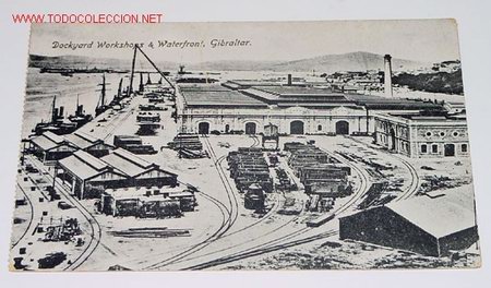 Postales: ANTIGUA POSTAL GIBRALTAR - NO CIRCULADA. - Foto 1