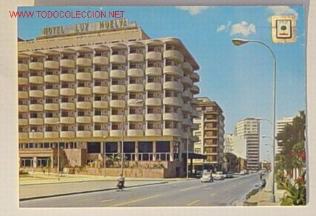 Postales: POSTAL-1404 HUELVA.ALAMEDA SUNDHEIN.Esta escrita.