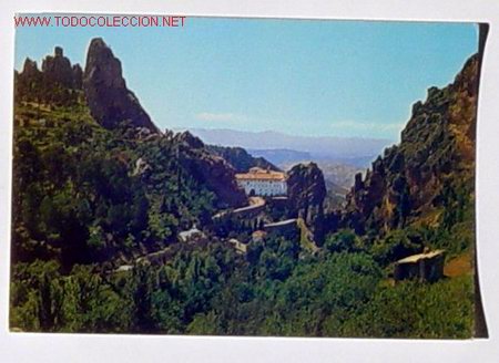 Postales: 1-QUESADA,JAEN.SANTUARIO DE TISCAR.No circulada.