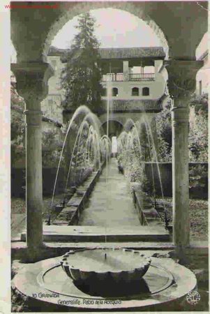 Postales: BONITA POSTAL DE GRANADA - Foto 1