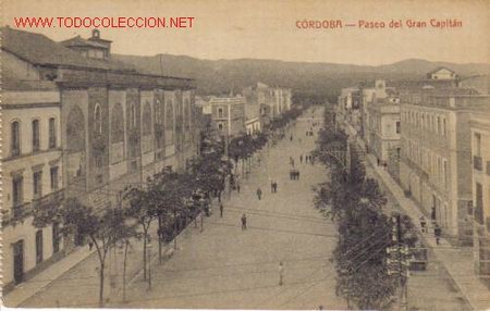 Postkarten: TARJETA POSTAL DE CORDOBA. PASEO DEL GRAN CAPITAN.