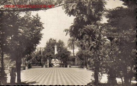 Postkarten: TARJETA POSTAL DE CADIZ N&ordm;52. ALAMEDA DEL MARQUES DE COMILLAS. JARDINES.
