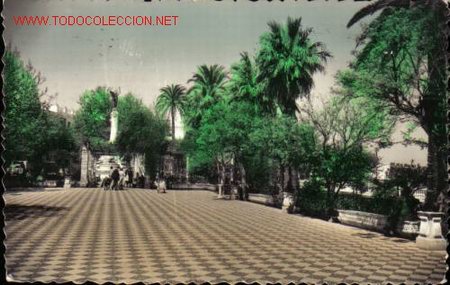 Postkarten: TARJETA POSTAL DE CADIZ N&ordm;24. ALAMEDA DEL MARQUES DE COMILLAS.