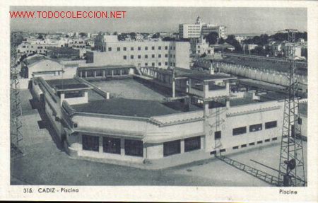 Cartoline: TARJETA POSTAL DE CADIZ N&ordm;315. PISCINA.