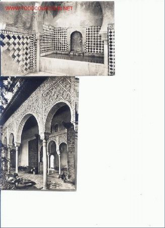 Postales: 6 postales blanco y negro de Granada - Foto 2