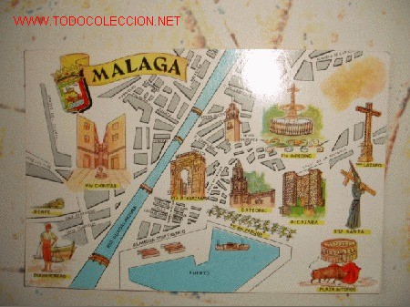 Postales: MALAGA