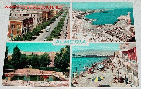 Postales: ANTIGUA POSTAL DE ALMERIA - CIRCULADA - ED. ARRIBAS.
