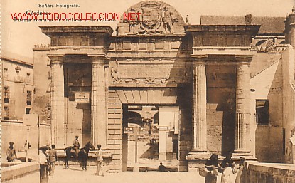 Postais: TARJETA POSTAL DE CORDOBA.-PUERTA ROMANA DE ENTRADA A LA CIUDAD-.