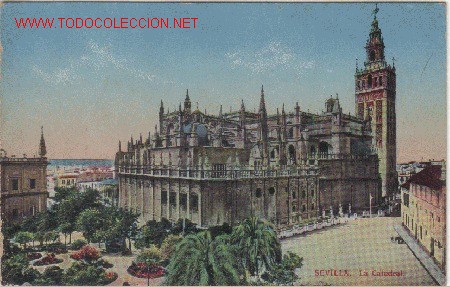 Postales: SEVILLA - LA CATEDRAL.- - Foto 1