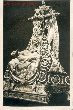 Postales: GRANADA, VIRGEN DE LAS ANGUSTIAS - Foto 1