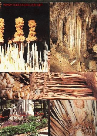 Postales: 7 postales-cuevas de nerja-m&aacute;laga - Foto 1