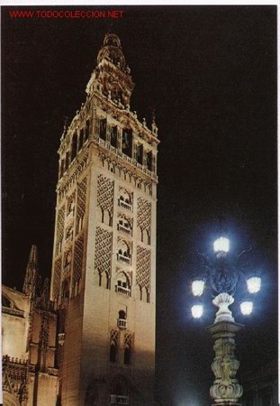 Postales: La Giralda de Sevilla