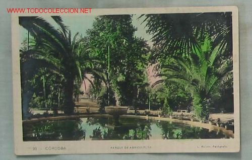 Postales: TARJETA POSTAL CORDOBA. Parque de agricultura. N&ordm; 20