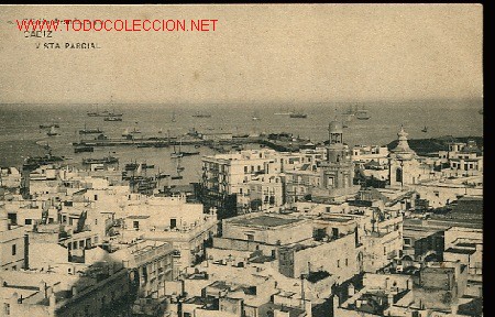 Postkarten: TARJETA POSTAL DE CADIZ- VISTA PARCIAL ( 2. EDICION ARANDA ,2 Y 4)