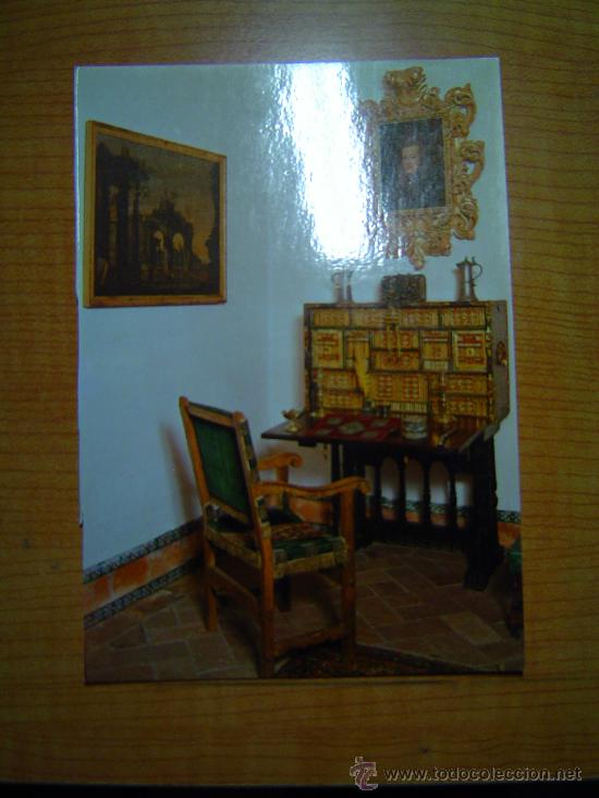 Postales: POSTAL PALACIO DE VIANA CORDOBA  DORMITORIO DEL ALMIRANTE DETALLE SIN CIRCULAR
